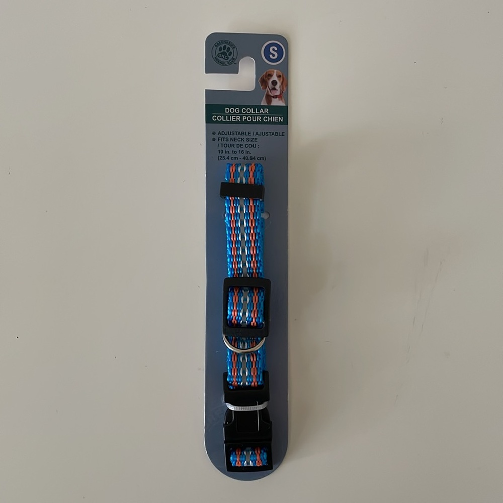 Dog Collar Greenbriar Kennel Club Buckle Collar Blue Small
